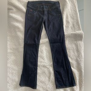 Hudson low rise bell bottom Jean